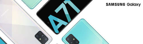 Samsung Galaxy A71 - Dual Sim - 128GB / 8GB RAM - Prism Crush Blue (New-Sealed Stock)