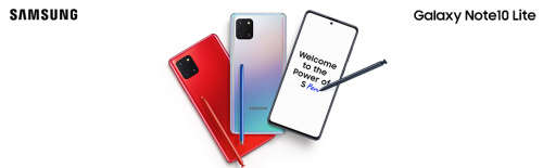 Samsung Galaxy Note 10 LITE - Aura Glow / Aura Black (New) Note10