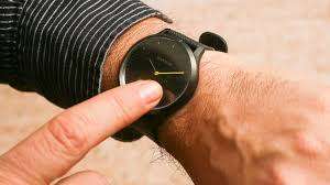 Garmin Vivomove HR - Premium Sport Watch - Black / Rose Gold