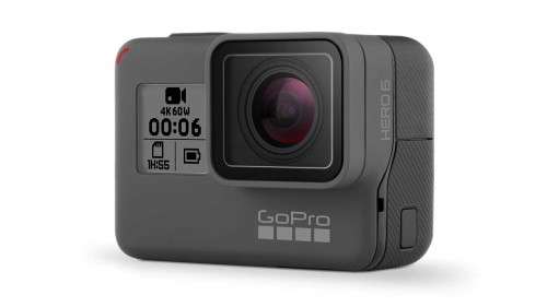 GoPro HERO 6 Waterproof Digital Action Camera for Travel with Touch Screen 4K HD Video 12MP Photos