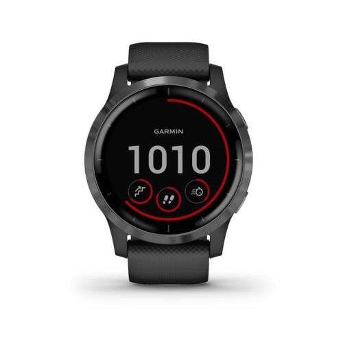 Garmin Vivoactive 4S Smartwatch (40mm) - Black with Slate Hardware