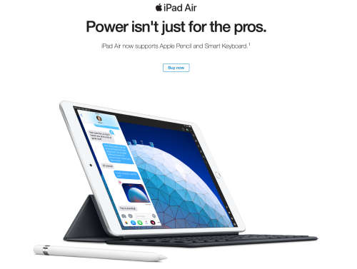 10.5" Apple iPad Air - 3rd gen - 64GB - Silver