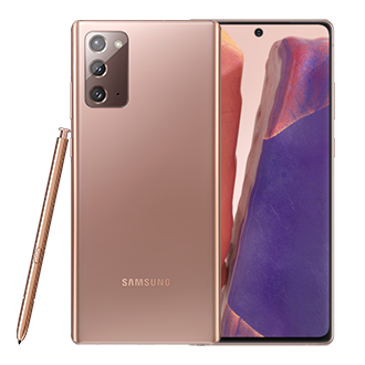 Samsung Galaxy Note20 Dual SIM - 256GB - Mystic Bronze (New) Note 20