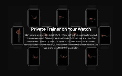 Huawei Fit Watch - Sakura Pink