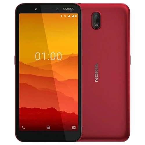 Nokia C1 - Dual Sim - Red