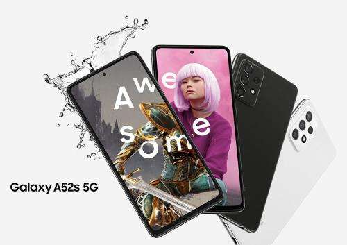 Samsung Galaxy A52s 5G 128GB Single Sim - Awesome Black