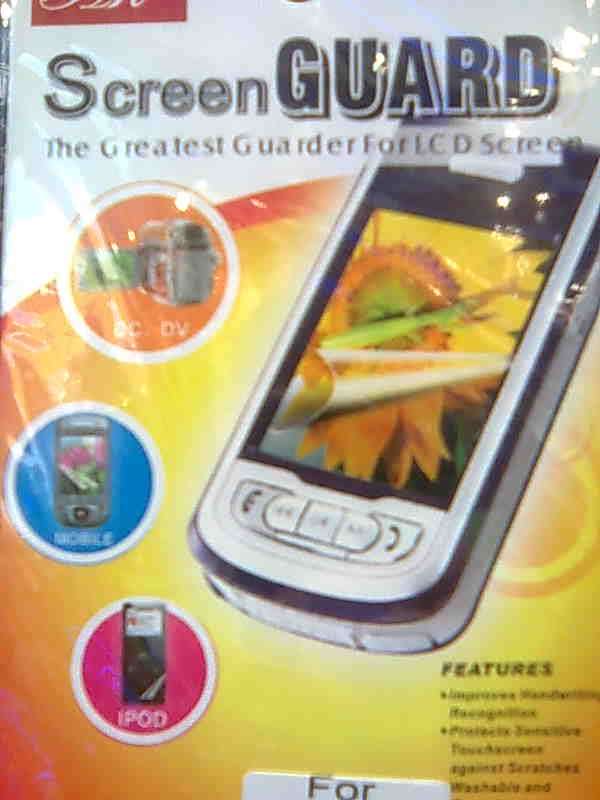 SCREEN SCRATCH PROTECTION SHIELD FOR NOKIA 5800 XPRESS MUSIC
