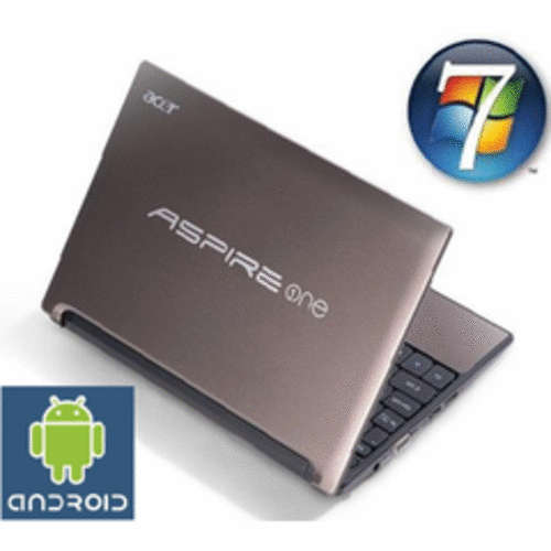 LATEST! Acer 10.1" Netbook (ANDROID + WINDOWS 7) **2GB / 320GB HDD ** BRAND NEW ** ASPIRE ONE D255E