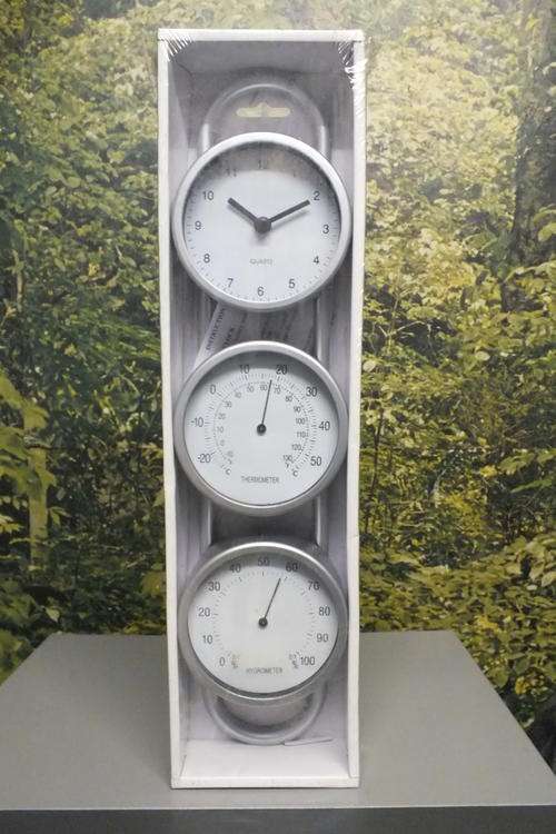 Meteorological station - Clock, Thermometer and Hygrometer - Sealed in box - Price Reduced!!!!!!!!