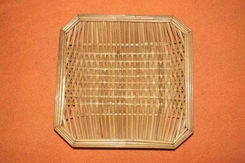 Square ratten baskets - 30cm