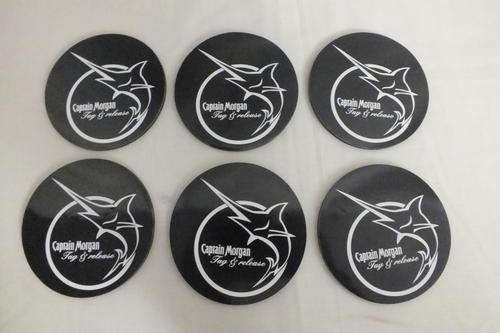 Captain Morgan Tag and Release - Set of 6 Coasters