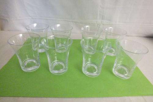 Amarula Glasses Set of 8 - Perspex with Amarula Imprinted on 2 sides