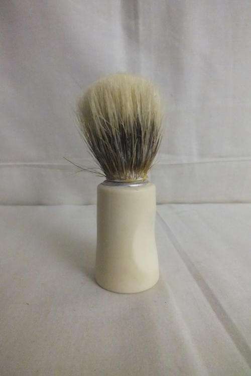 Wet Shaving Brush White 1970's 1980's