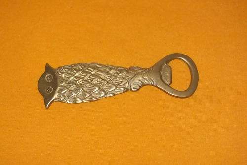 Bottle Opener - Owl Shape - Brass