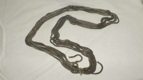 Silver Coated Snake Chain without Clasps