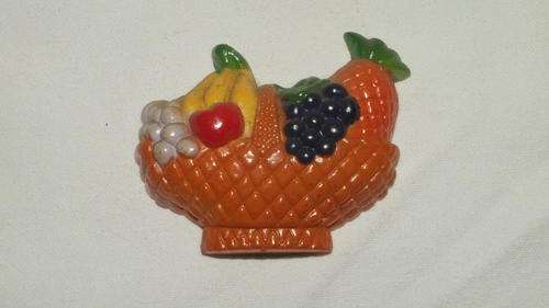 Fridge Magnet - Basket Filled With Fruit - 2