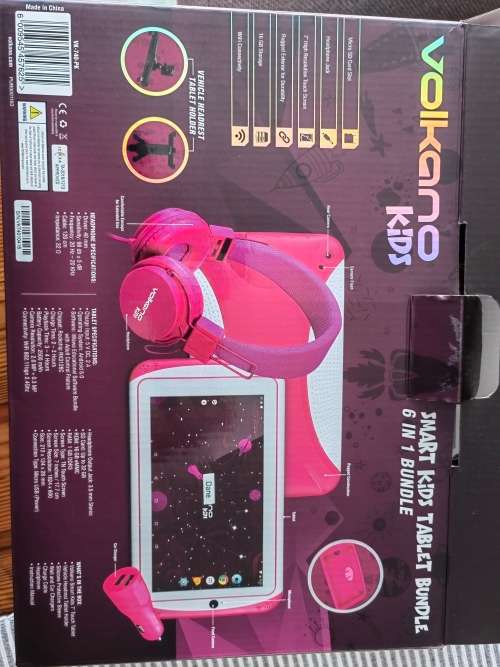 Volcano smart kids tablet bundle