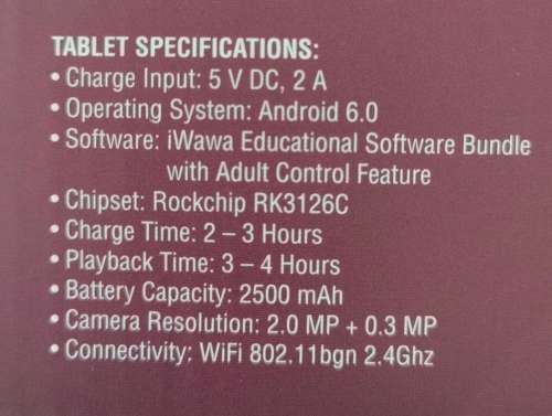 Volcano smart kids tablet bundle