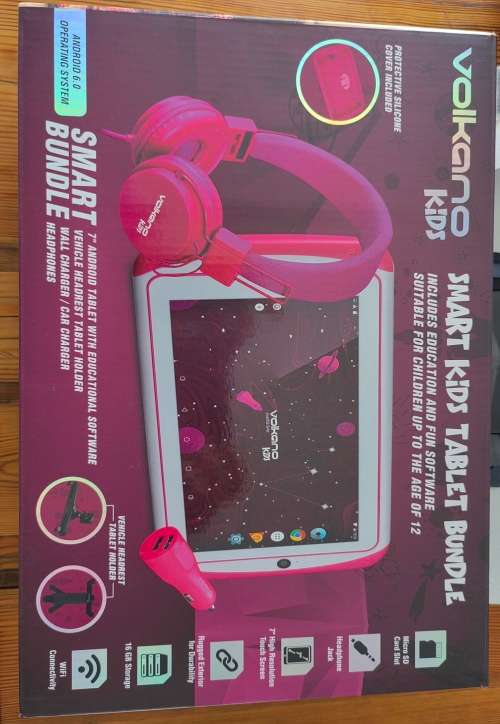 Volcano smart kids tablet bundle