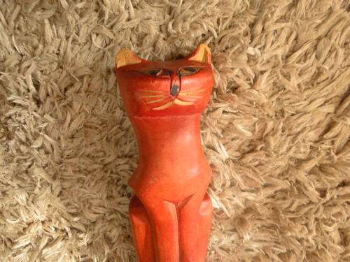 Wooden Cat