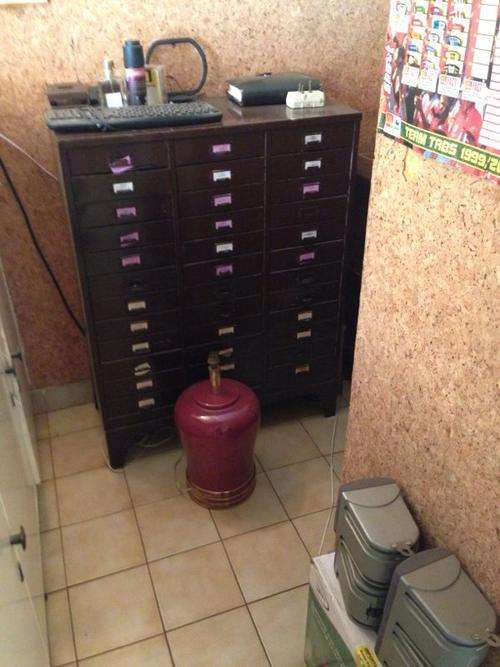Unique old filing cabinet. JHB