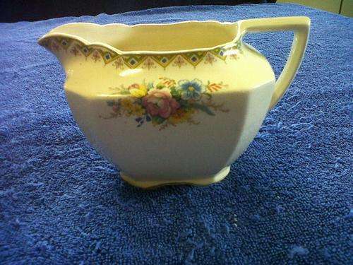 John Maddock & Son - Ivory Ware  Art Deco Style Jug 8.5cm