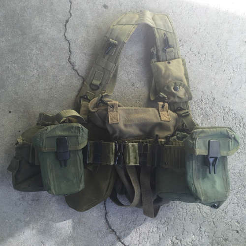 US ALICE Webbing Set with Entrenching Tool