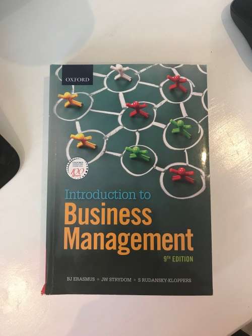 Introduction to Business Management 9th Edition (S. Rudansky-Kloppers, B. Erasmus, J. Strydom)