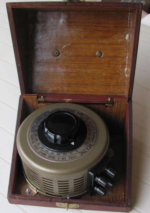260 volt 5 amp Variac