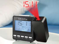 projection alarm clock