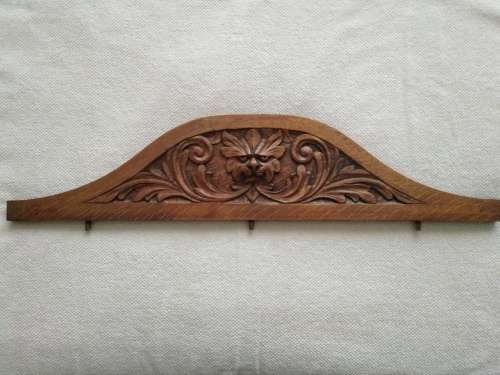 Top Part for Antique Mirror or Small Cabinet (Victorian Era)