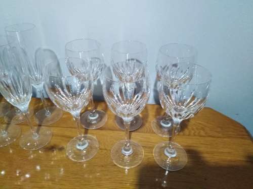 A Selection of Lead Crystal Glasses for Wine, Champaigne, Brandy, Whiskey and Liqueur