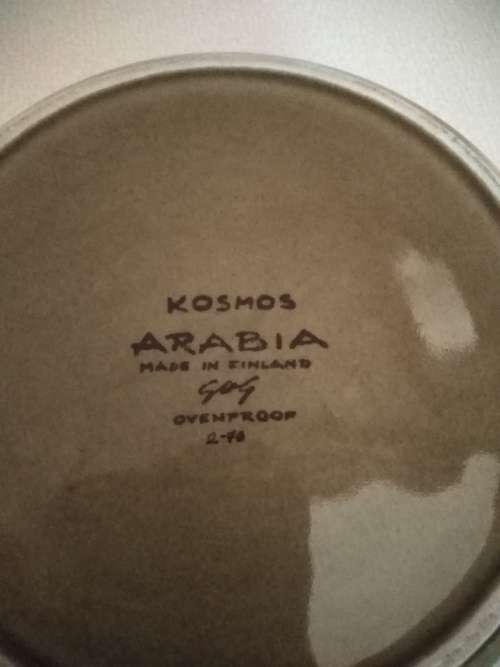 Large Tea Pot (Cosmos Arabia) made in Finland