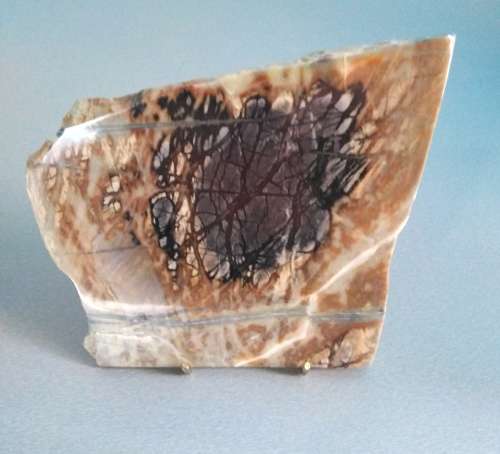 Beautiful Semi-Precious Stone Slice including Stand