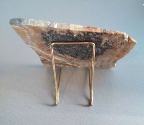 Beautiful Semi-Precious Stone Slice including Stand