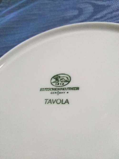 6 Hutschenreuther Soup Plates in excellent Condition (Diameter 23 cm)
