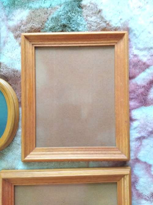 7 Wooden Picture/Photo Frames (Good Quality)
