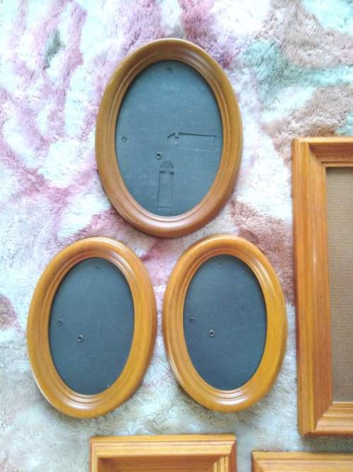7 Wooden Picture/Photo Frames (Good Quality)