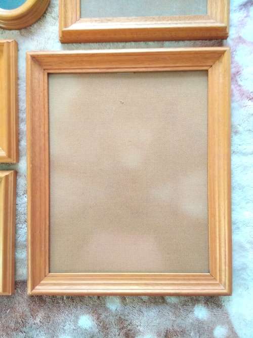 7 Wooden Picture/Photo Frames (Good Quality)