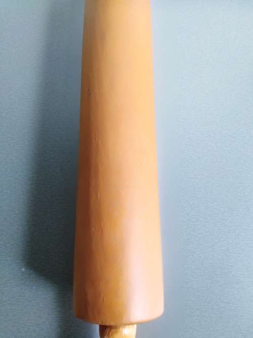 German Vintage Wooden Dr. Oetker Dough Roller 42 cm