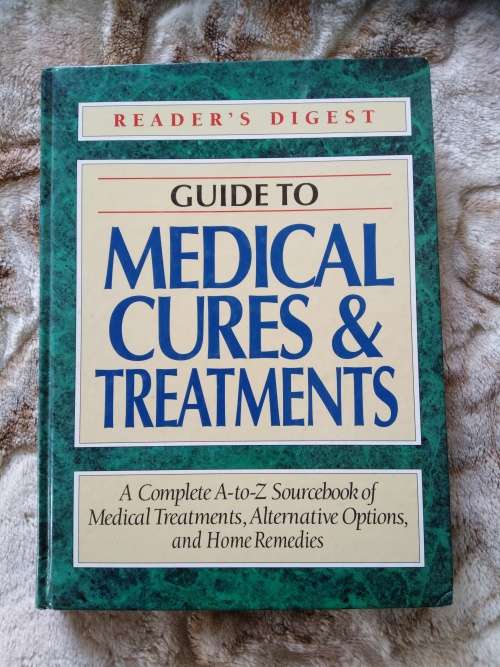 A Guide to Medical Cures and Treatments - Large Readers Digest Hardcover 480 Pages