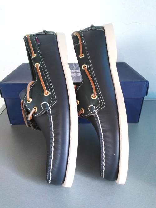 Authentic Men`s Sebago Portland Spinnaker Boat Shoes / Loafers  Size 12 - As New!
