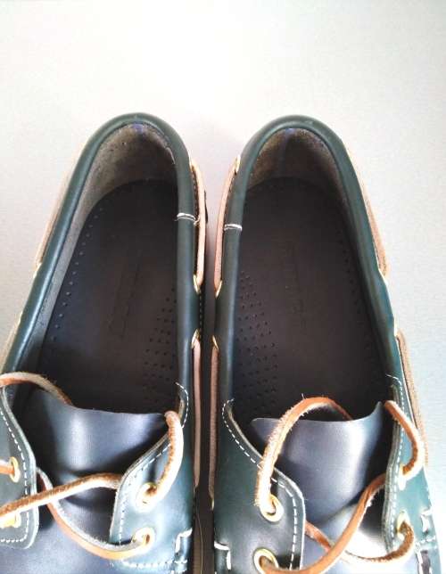 Authentic Men`s Sebago Portland Spinnaker Boat Shoes / Loafers  Size 12 - As New!