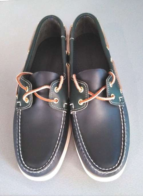 Authentic Men`s Sebago Portland Spinnaker Boat Shoes / Loafers  Size 12 - As New!