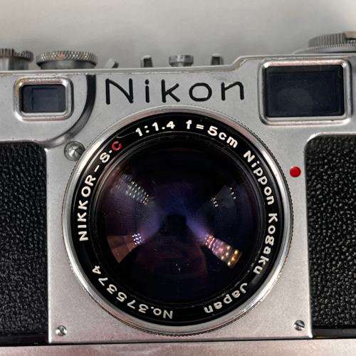 Nikon S2 Rangefinder camera with 50mm f1.4 lens