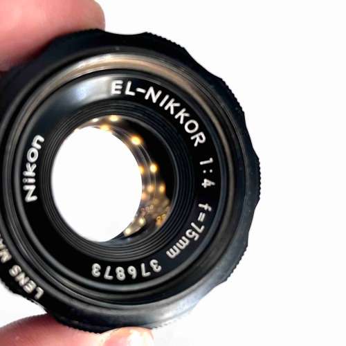 Nikon EL 75mm f4