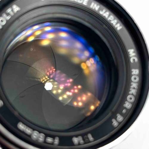 Minolta 58mm f1.4 MC Rokkor-PF