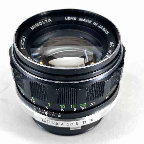 Minolta 58mm f1.4 MC Rokkor-PF