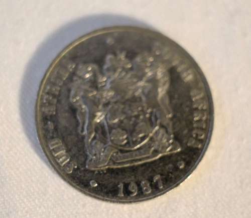 Old one rand coins