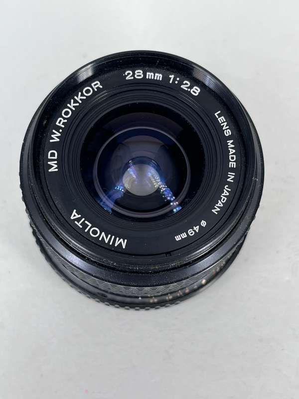 MD W.ROKKOR 28mm f2.8 minolta